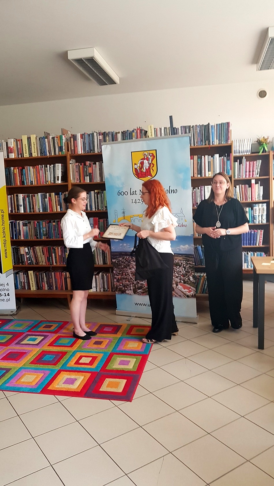 I miejsce w Powiatowym Konkursie literackim „Kolno we wspomnieniach moich dziadków i rodziców”