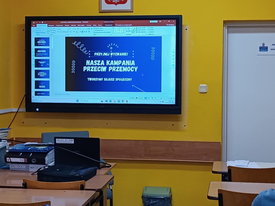 Tydzień Przeciwdziałania Przemocy Rówieśniczej.